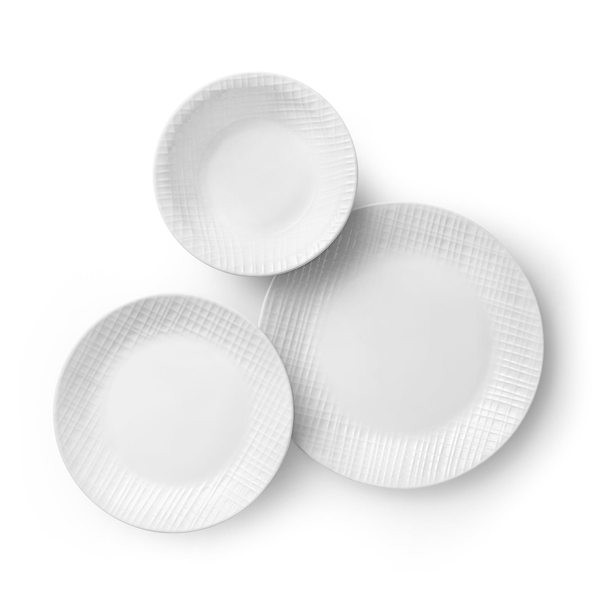 Corelle Linen Weave 18-piece Dinnerware Set. Service for 6