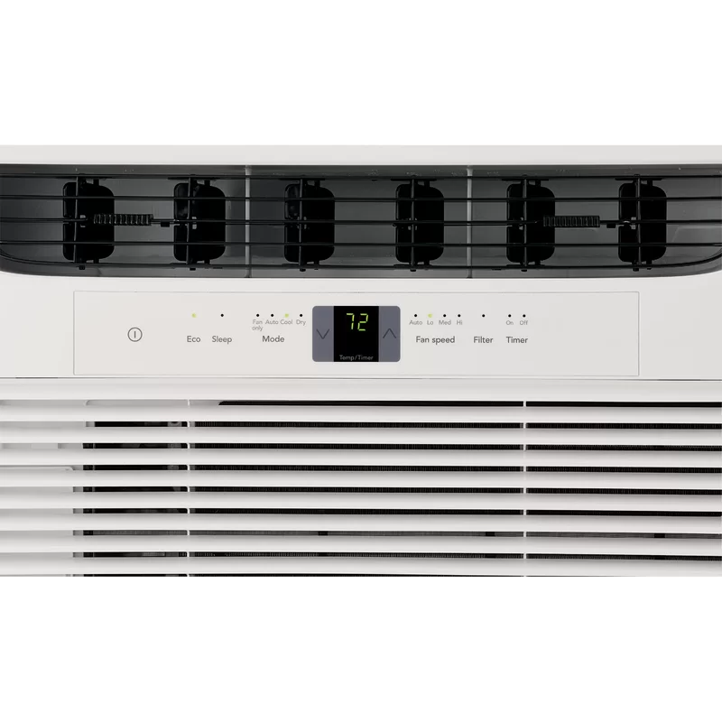 Frigidaire FFRA062WAE Window-Mounted Room Air Conditioner. 6.000 BTU with Multi-Speed Fan. Sleep Mode. Programmable Timer. in White