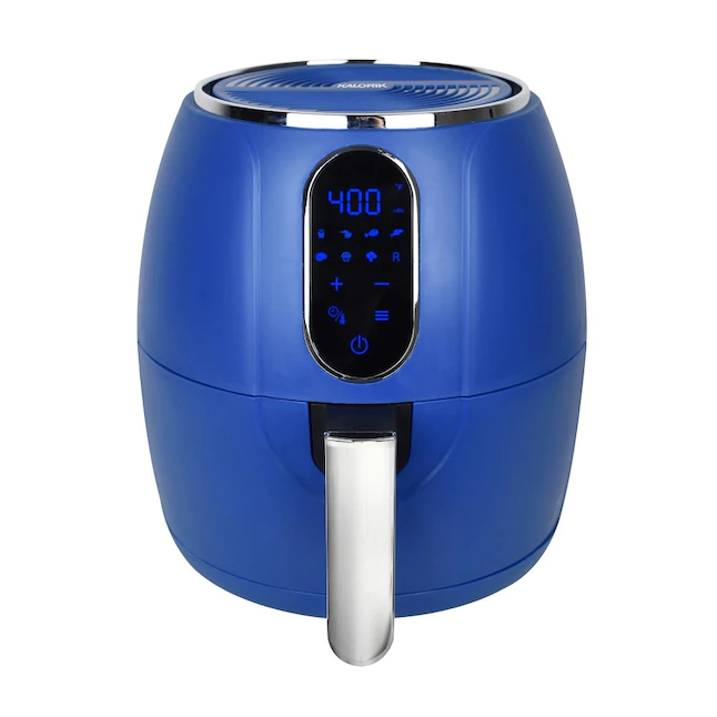 Kalorik  Kalorik 3.2 Quart Digital Air Fryer. Blue 3.2-Quart Blue Air Fryer
