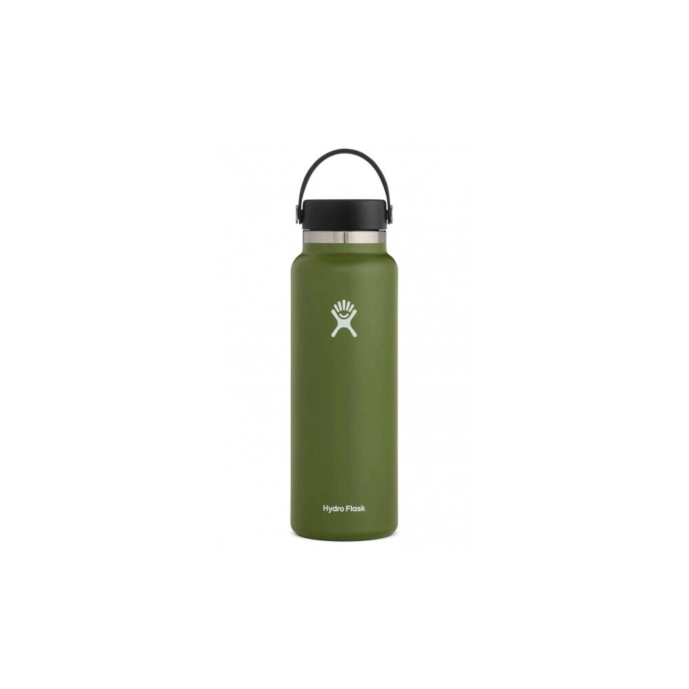 Hydro Flask 40oz Wide Mouth Bottle. Olive