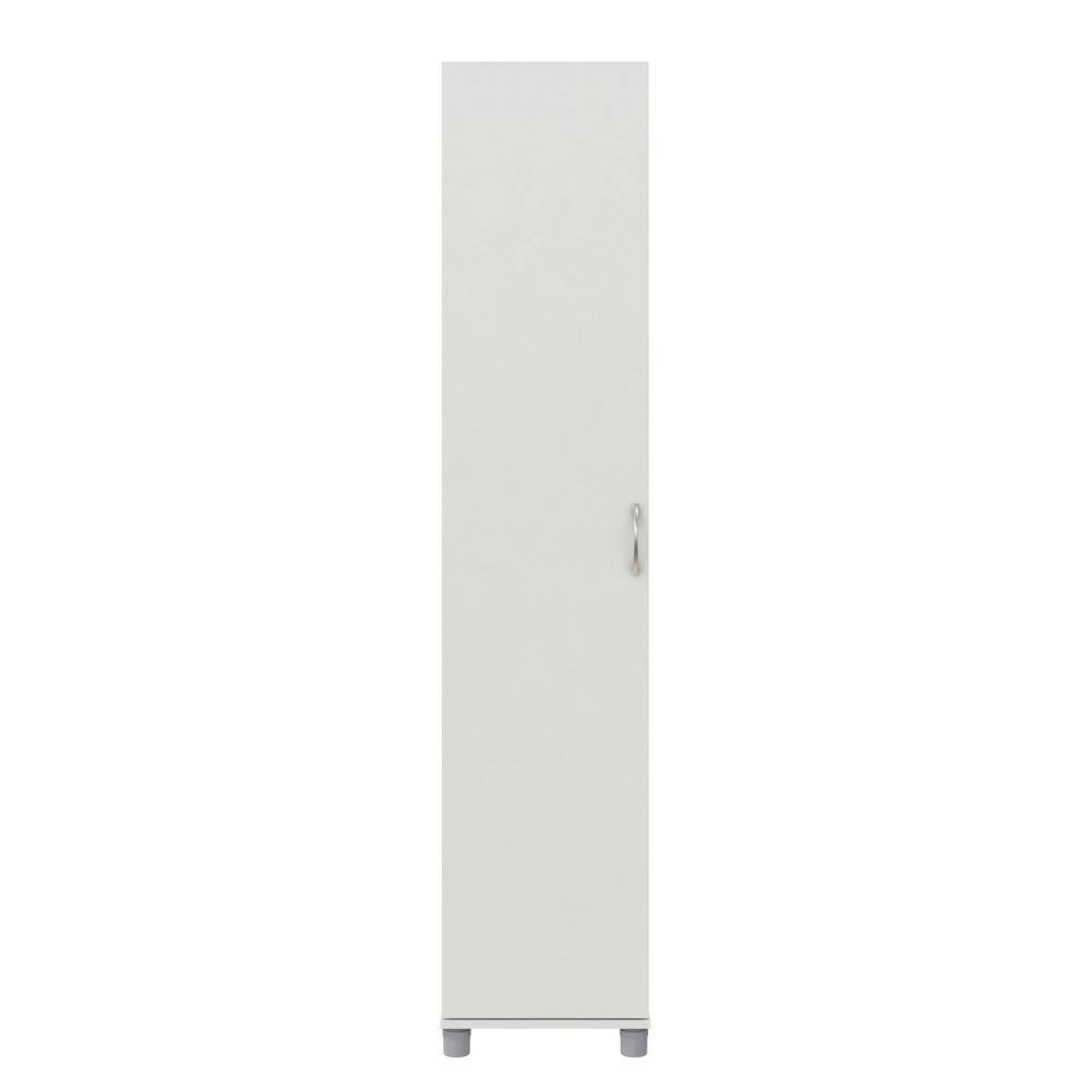 SystemBuild DE97199 Lonn 15.67 in. x 74.29 in. x 15.39 in. 5 Shelves Freestanding Utility Cabinet in White