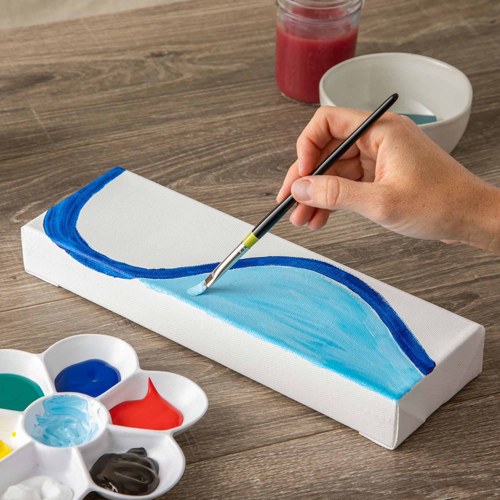 Artist-s Loft 6 Packs: 3 ct. (18 total) Level 1 4″ x 12″ Deco Canvas Pack