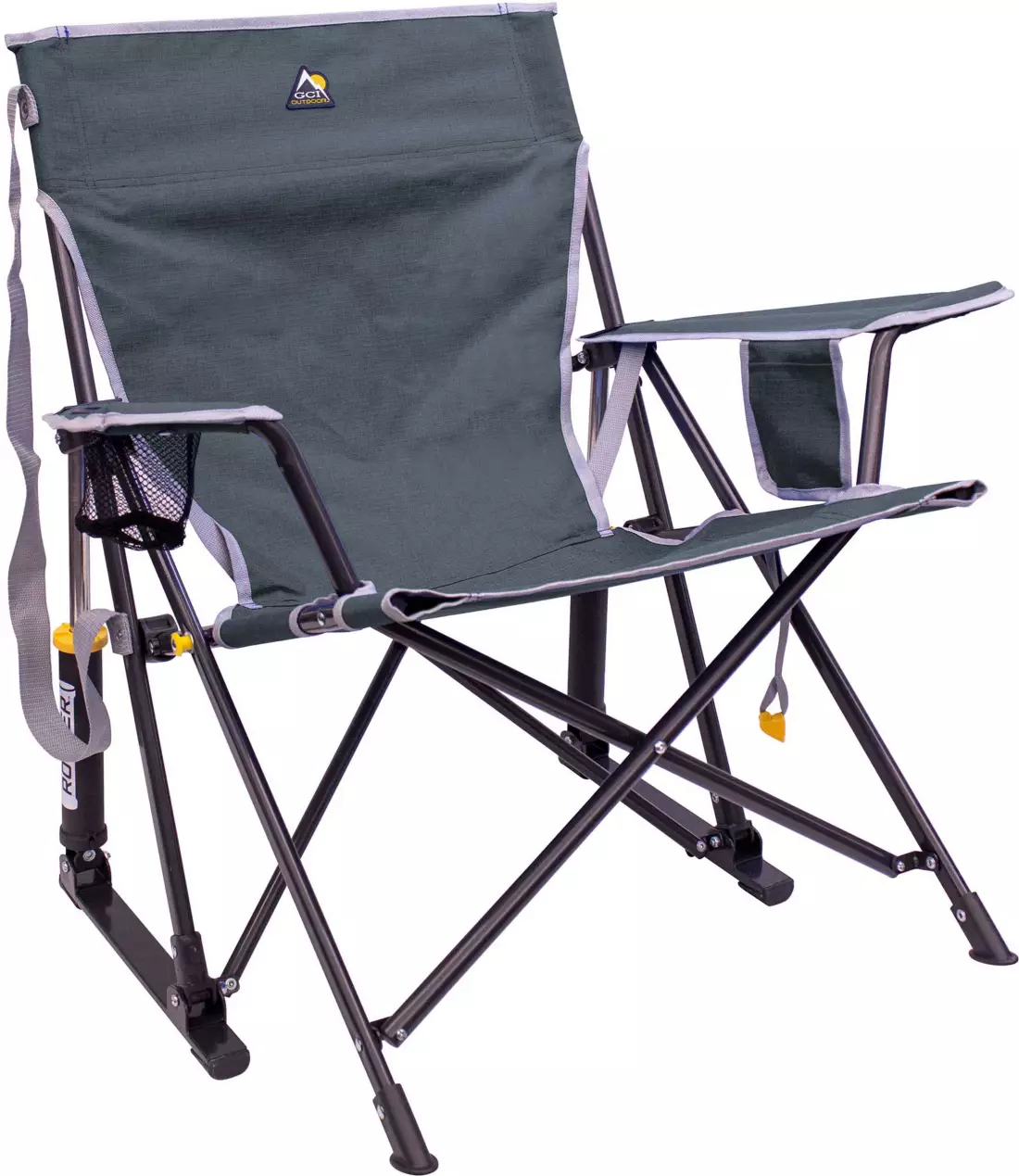 GCI Outdoor Kickback Rocker Chair -  Pewter Heather