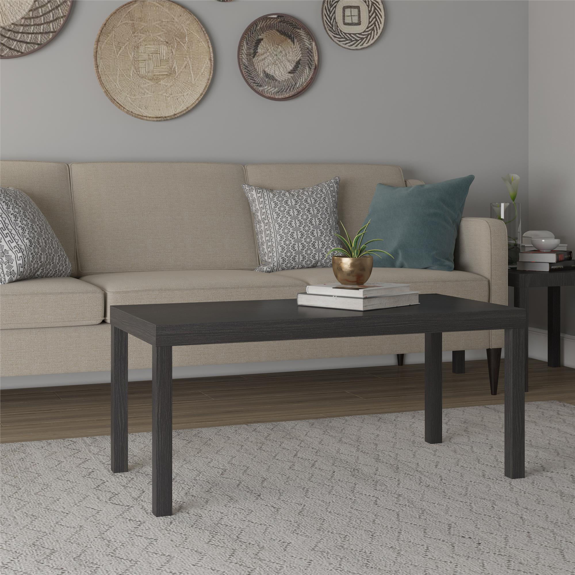 Mainstays Parsons Coffee Table. Espresso