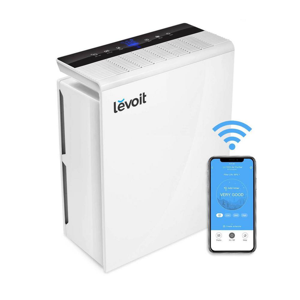 LEVOIT HEAPAPLVSUS0031 Smart Wi-Fi True HEPA Air Purifier. 360 sq.ft.