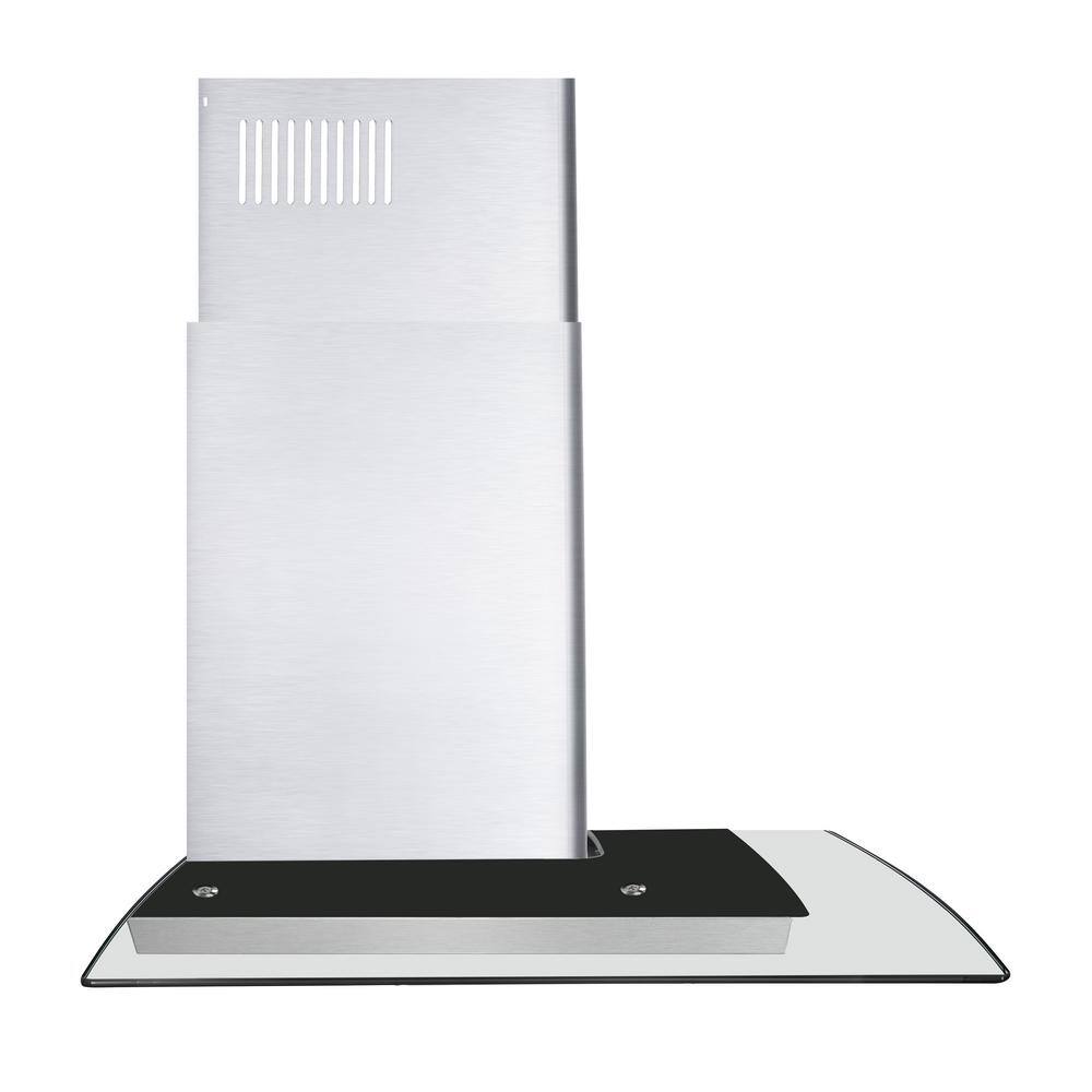 Cosmo COS-668A750 30 in. Ducted Wall Mount Range Hood in Stainless Steel with LED Lighting and Permanent Filters