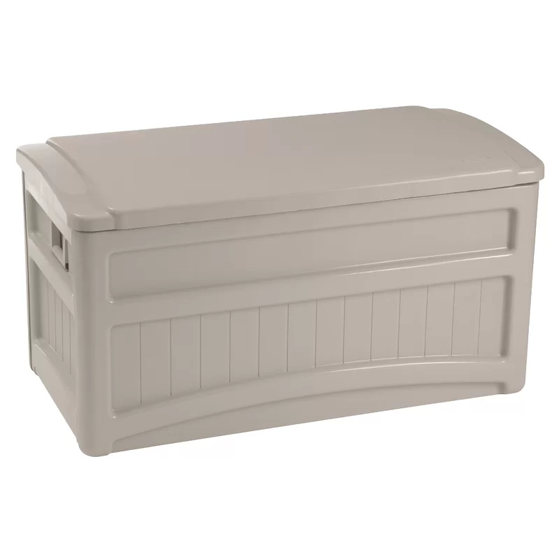 Suncast DB7000W Deck Box. Taupe