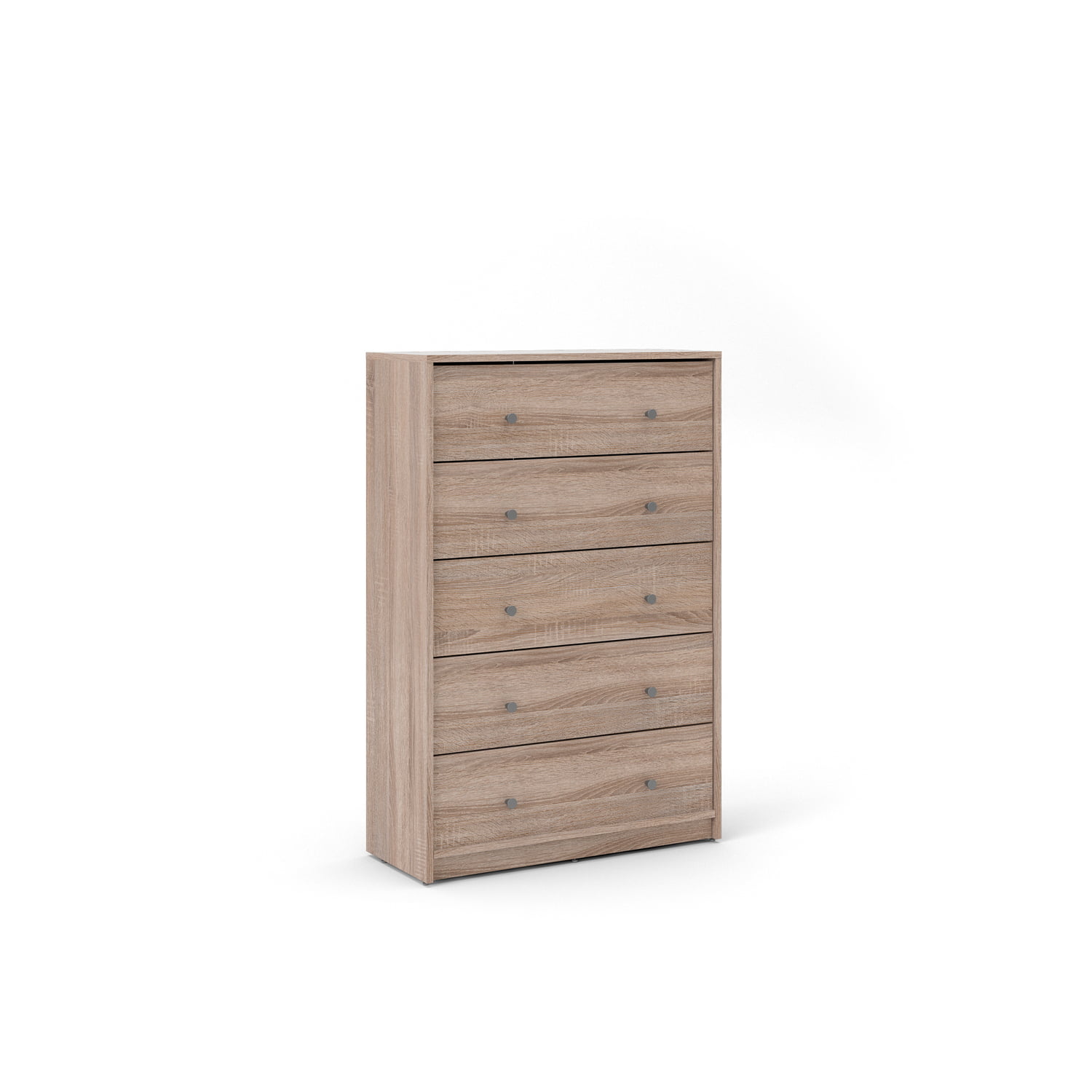 Tvilum Studio 5 Drawer Chest. Truffle Oak