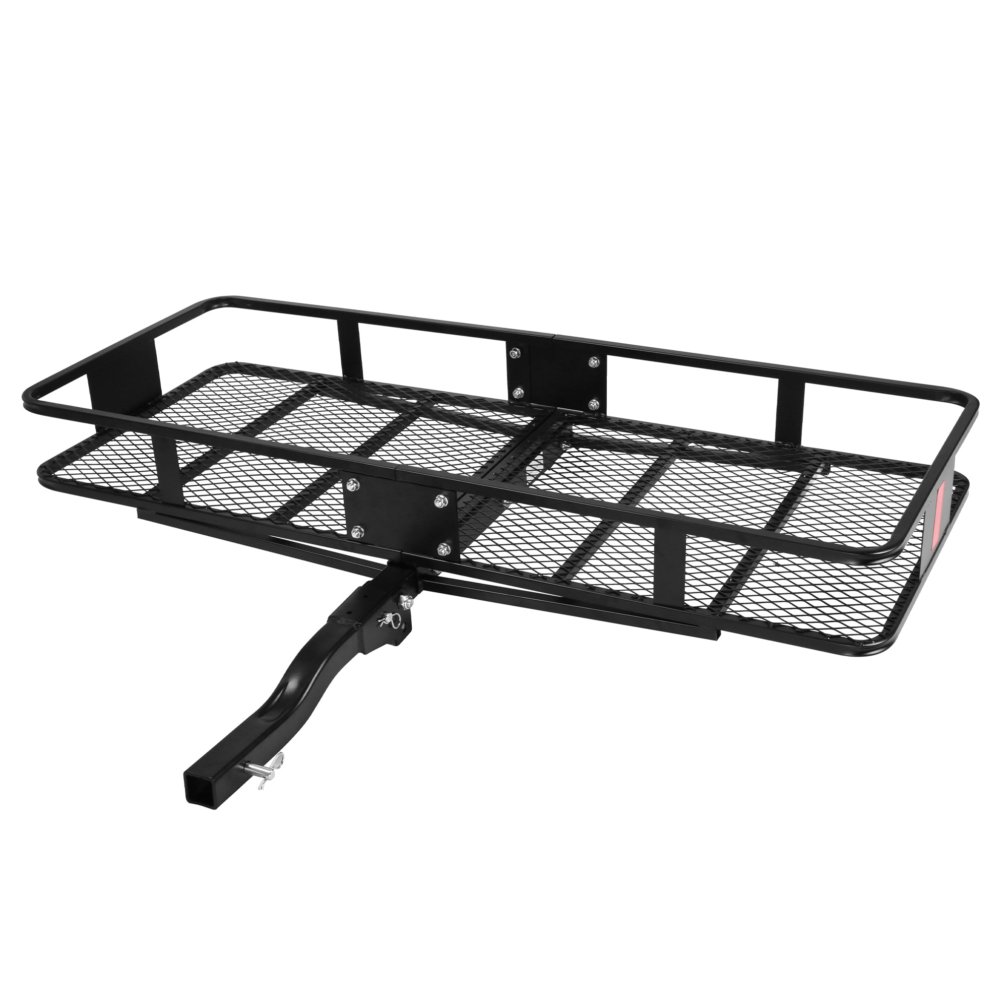 Karmas Product 500 Lbs. Capacity Folding Hitch Mount Cargo Carrier 60'' x 24'' x 6.5''
