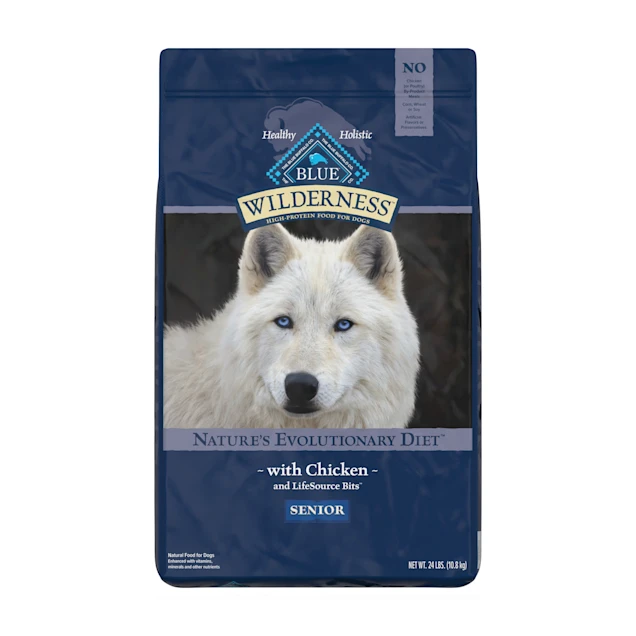 Blue Buffalo Wilderness High Protein. Natural Senior Dry Dog Food