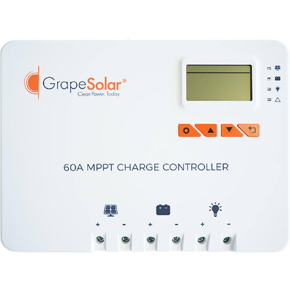 Grape Solar GSMPPTZENITH60 Zenith 12/24/36/48-Volt 60 Amp MPPT Solar Charge Controller