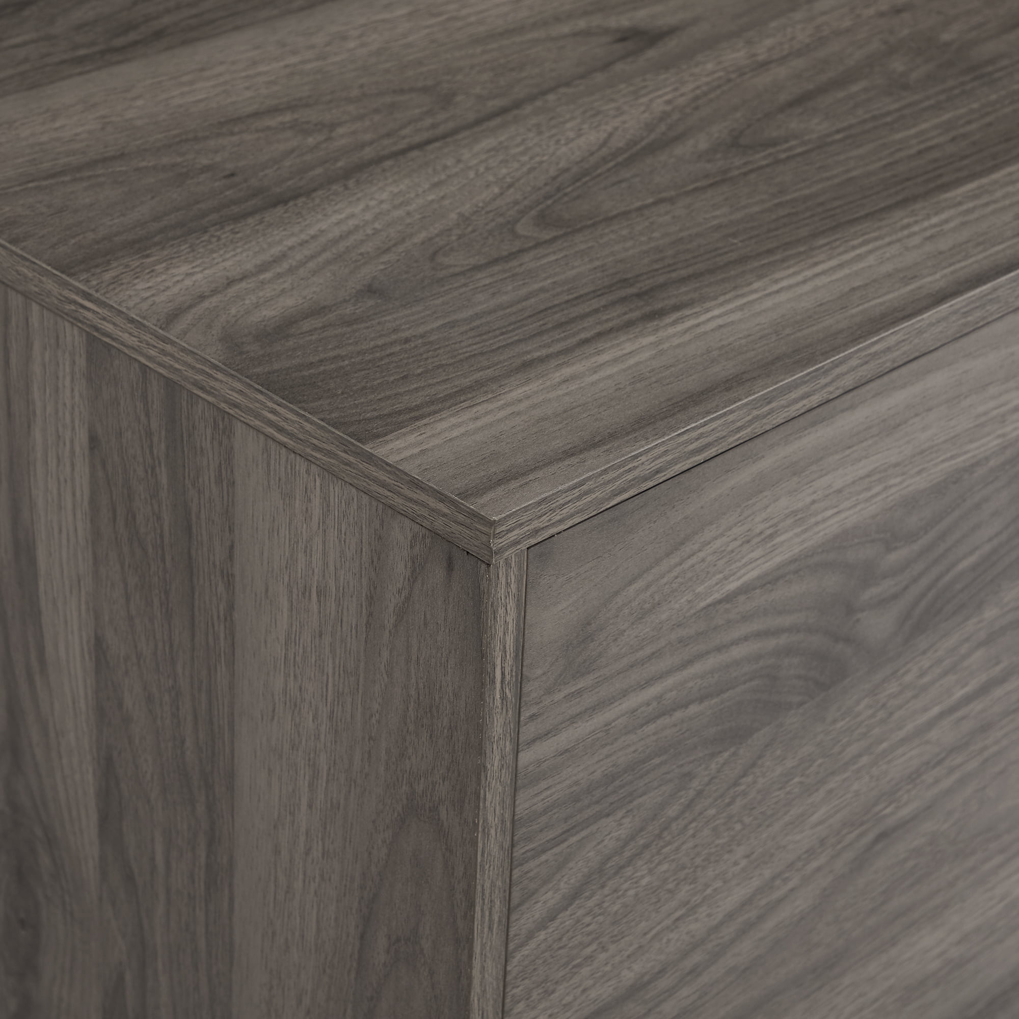 Desert Fields Thea Mid-Century Two-Door TV Stand for TVs up to 80″. Slate