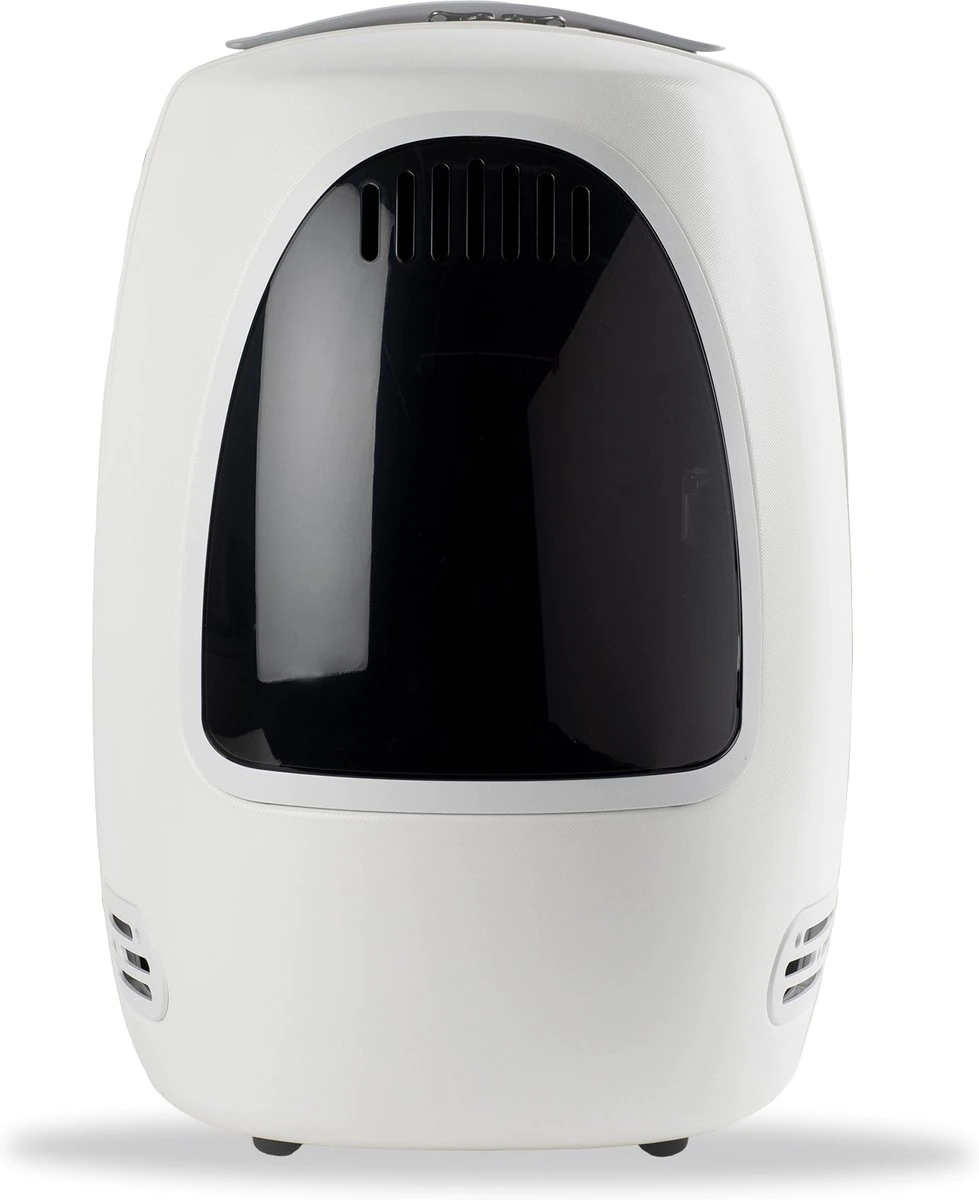 INSTACHEW Petpod Backpack Pet Carrier with Built in Fan for Cats and Dogs. White