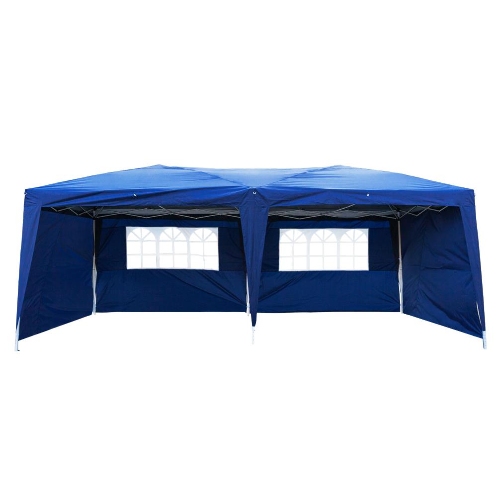 UBesGoo 10×20′ Pop Up Canopy Party Tent Outdoor Folding Patio Shade Blue