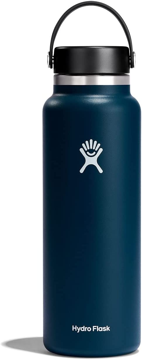 Hydro Flask 40oz Wide Mouth Bottle (Indigo)