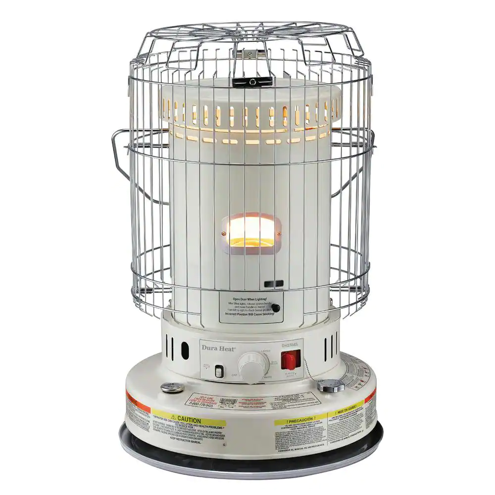 DuraHeat DH2304S Portable Convection Kerosene Heater Provides 23.800 Btu-s of Warmth