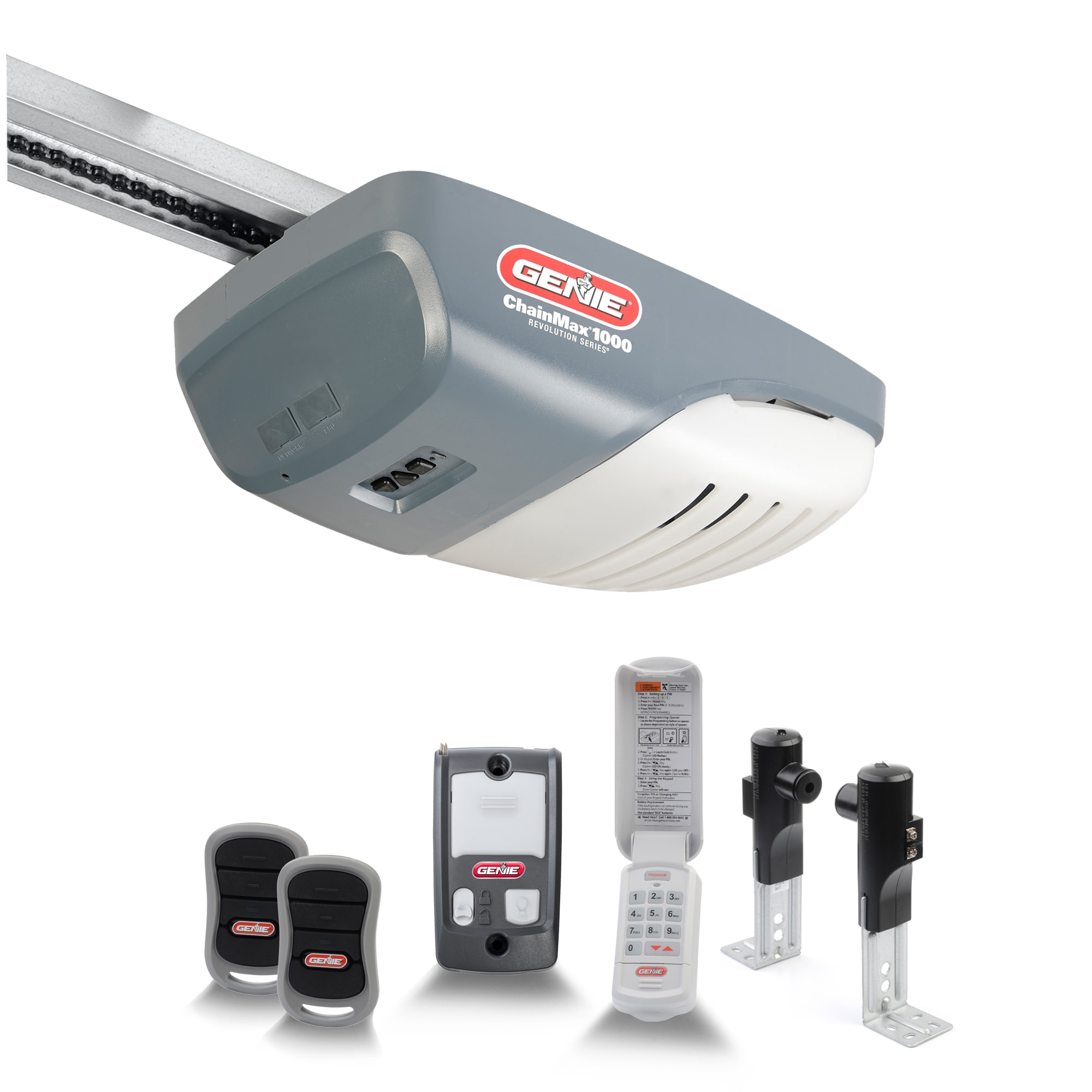 Genie 0.75-HP Revolution Chain Drive Garage Door Opener
