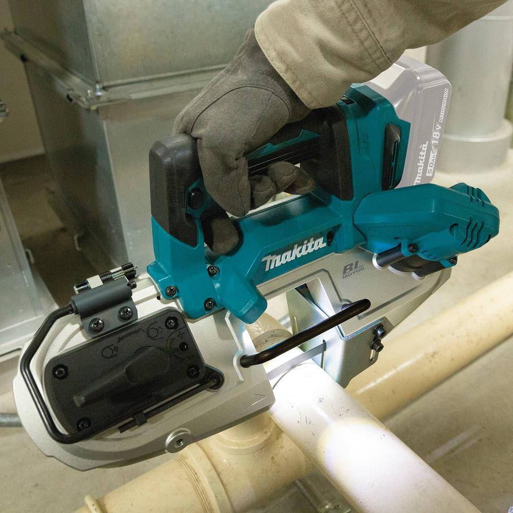 Makita XBP04Z 18V LXT Lithium-Ion Compact Brushless Cordless Band Saw (Tool Only)