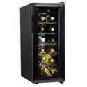 Koolatron 12 Bottle Wine Fridge Tabletop Wine Cellar Freestanding Wine Refrigerator