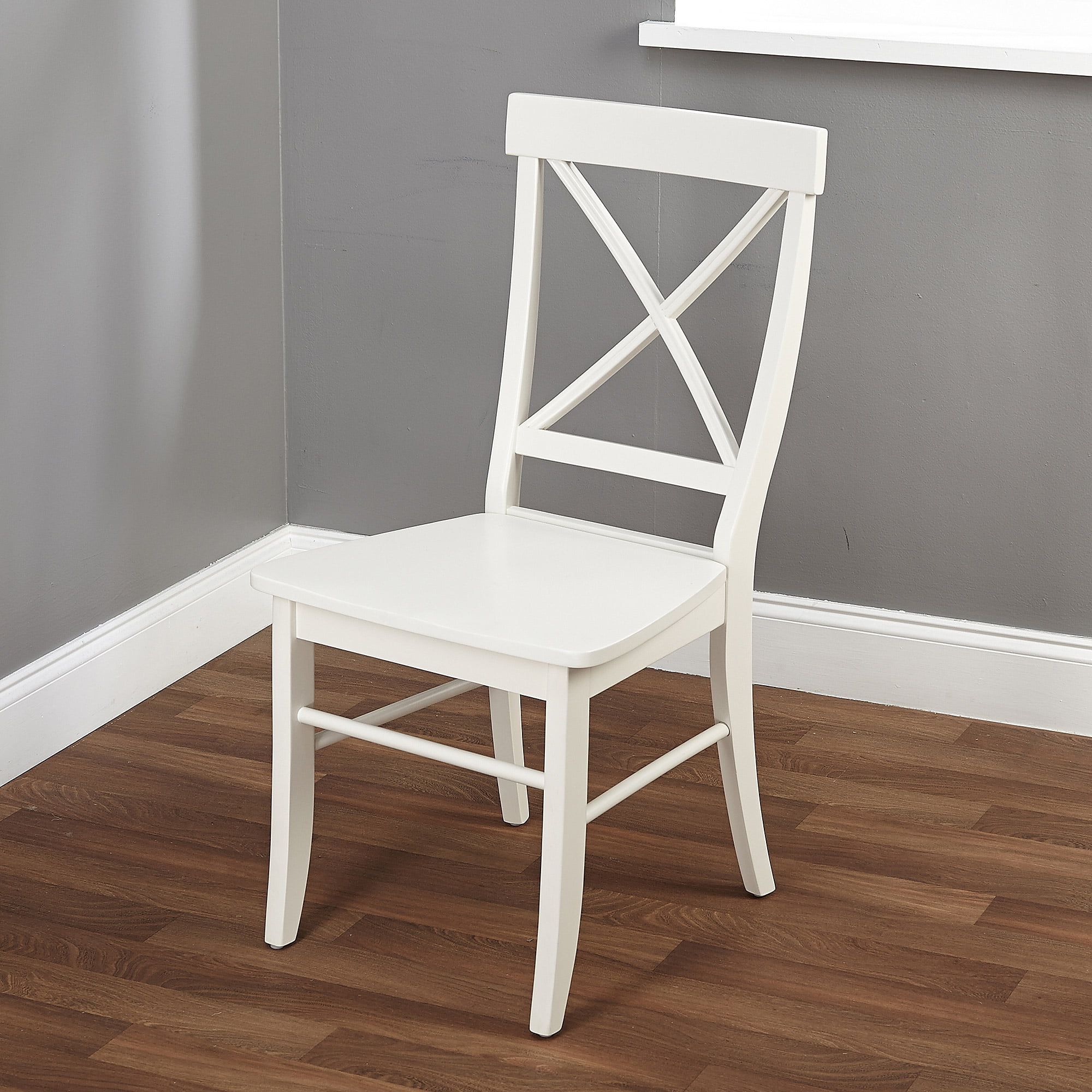 Easton Crossback Chair. White