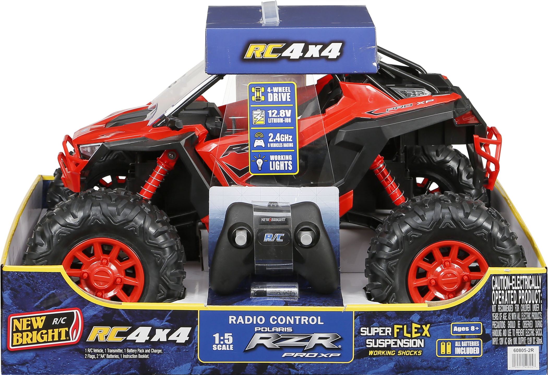 New Bright (1:5) RZR XP Pro Battery Radio Control Polaris ATV. 60805-2R