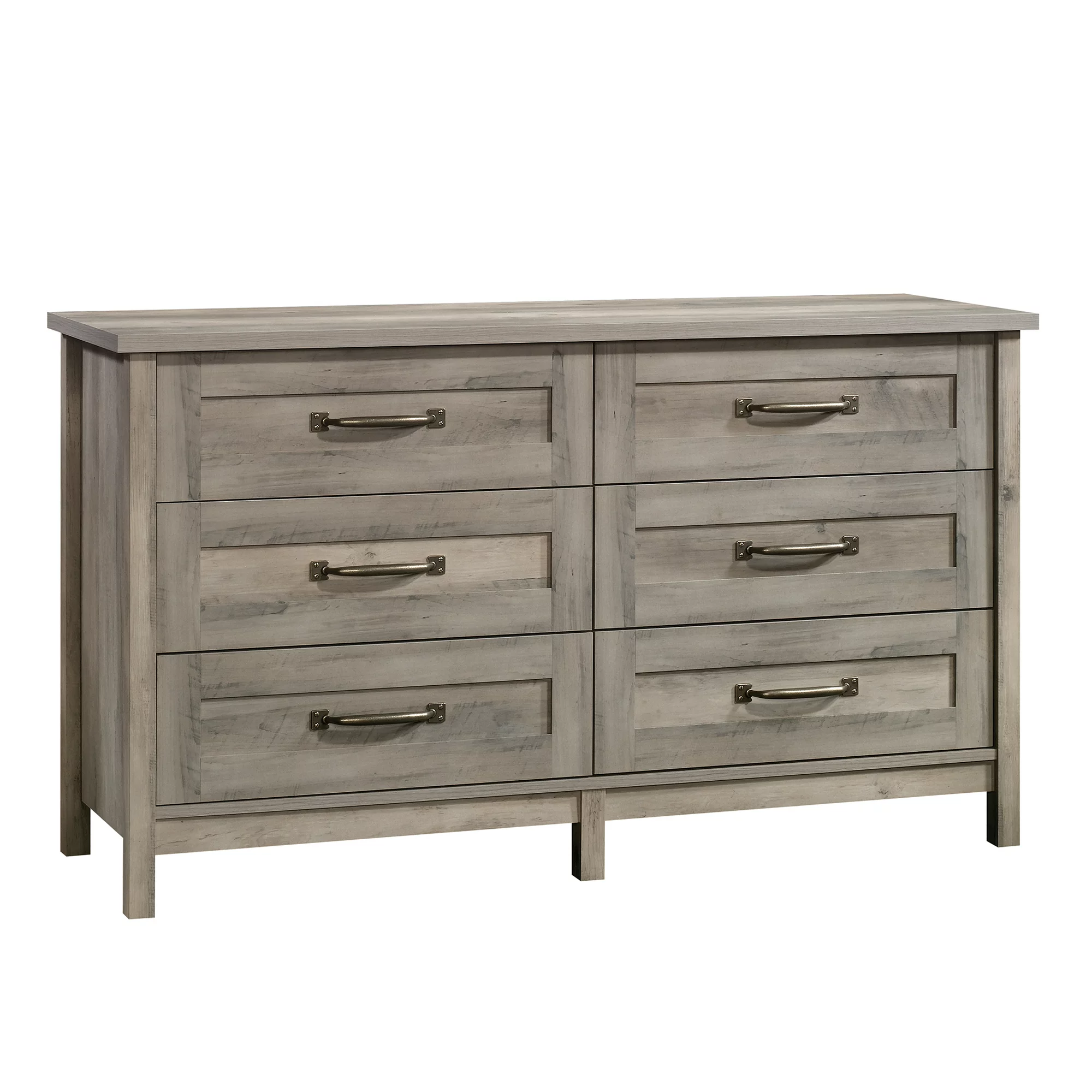 Better Homes & Gardens Modern Farmhouse 6 - Drawer Dresser. Rustic Gray Finish