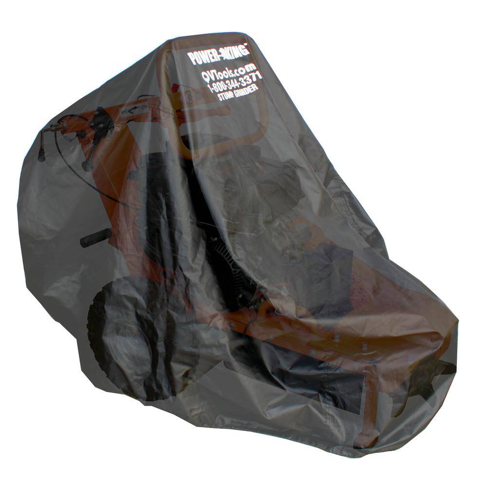 Power King PK080318 Custom Fit All-Weather Cover for Stump Grinders