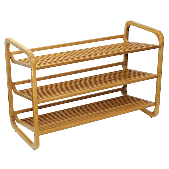Oceanstar  3-Tier Bamboo Shoe Rack