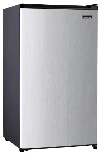 Magic Chef 3.2 cu. ft. Refrigerator Platinum Steel