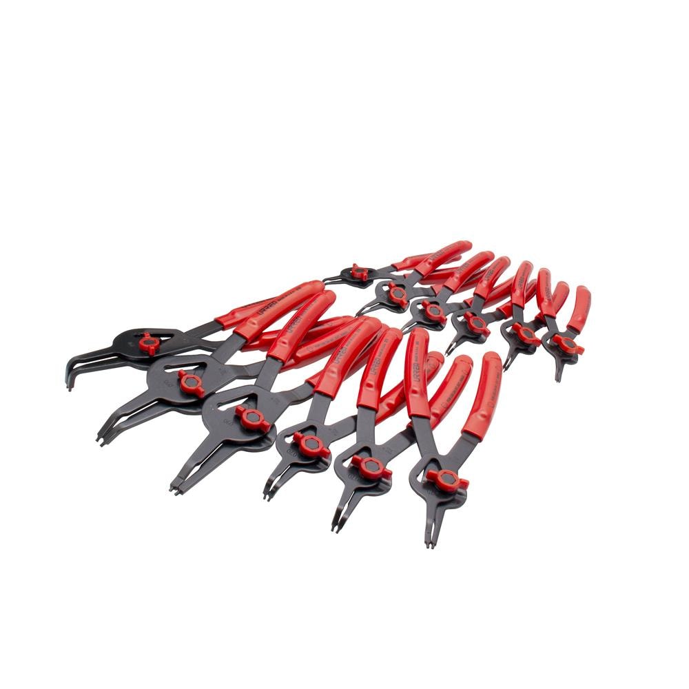 URREA 12-Pack Snap Ring Plier Set