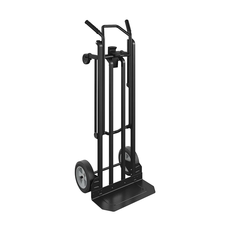 Cosco 12217BLK1E Steel 2-in-1 Hand Truck (800 lbs. Weight Capacity. Black. 2 Positions)