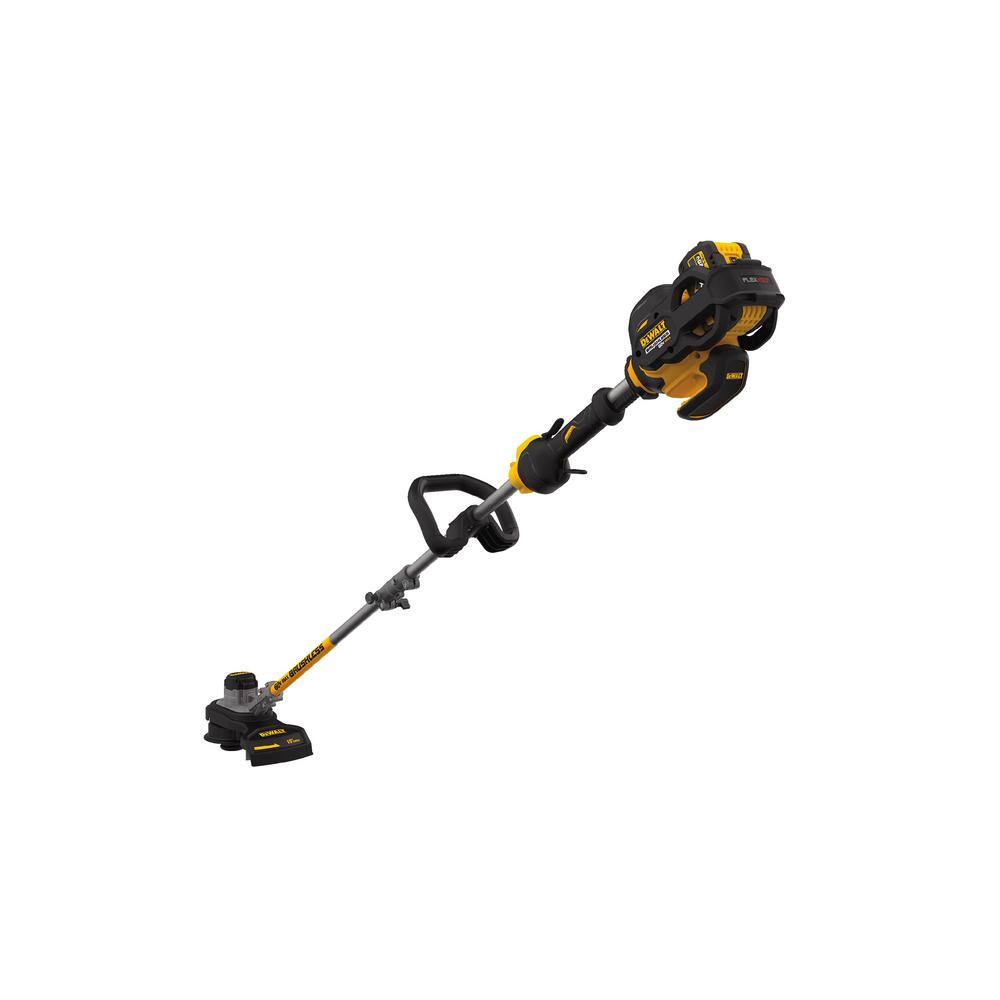 DEWALT DCST970X1S 60V MAX Brushless Cordless Battery Powered String Trimmer Kit with (1) FLEXVOLT 3Ah Battery & Charger