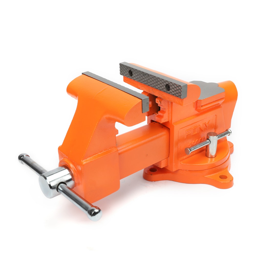Pony 6-in Cast Iron Bench Vise