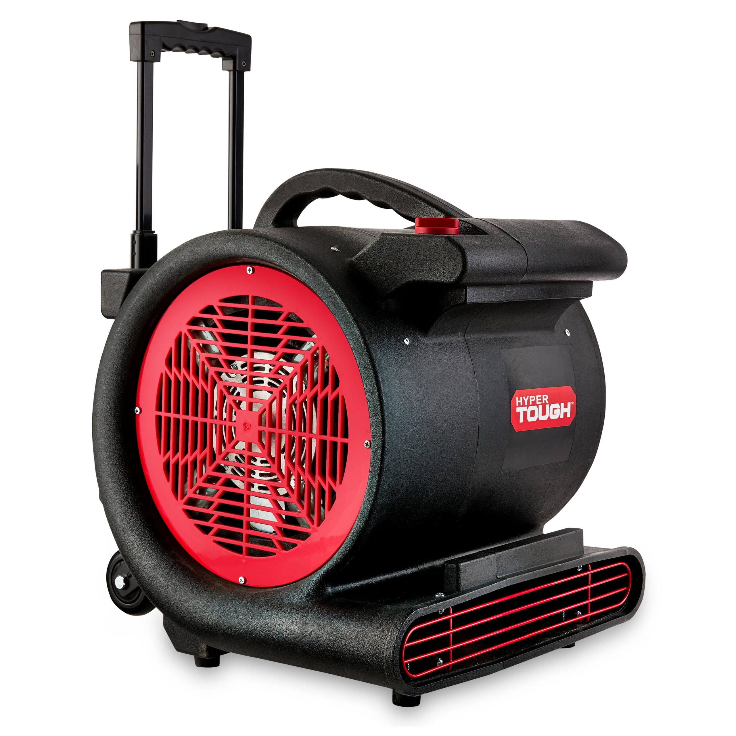 Hyper Tough 1 HP 3-Speed Utility Fan. Air Mover. Floor Carpet Dryer with 25Ft Powercord. Black
