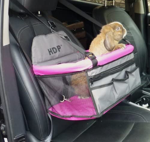 HDP Deluxe Lookout Dog. Cat & Small Animal Booster Car Seat - Pink