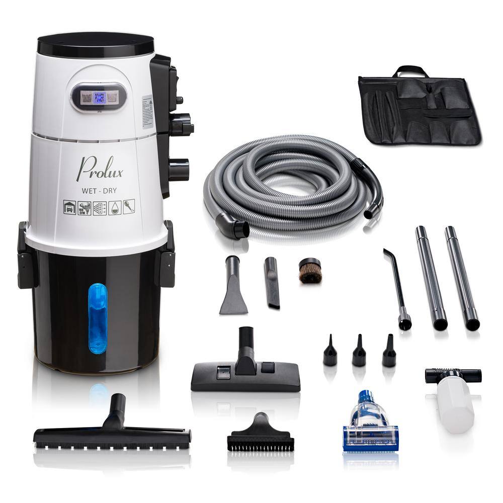 Prolux prolux_garage 5.88 Gal. Professional Wall Mounted Garage Shop Wet/Dry Vacuum Pick Up