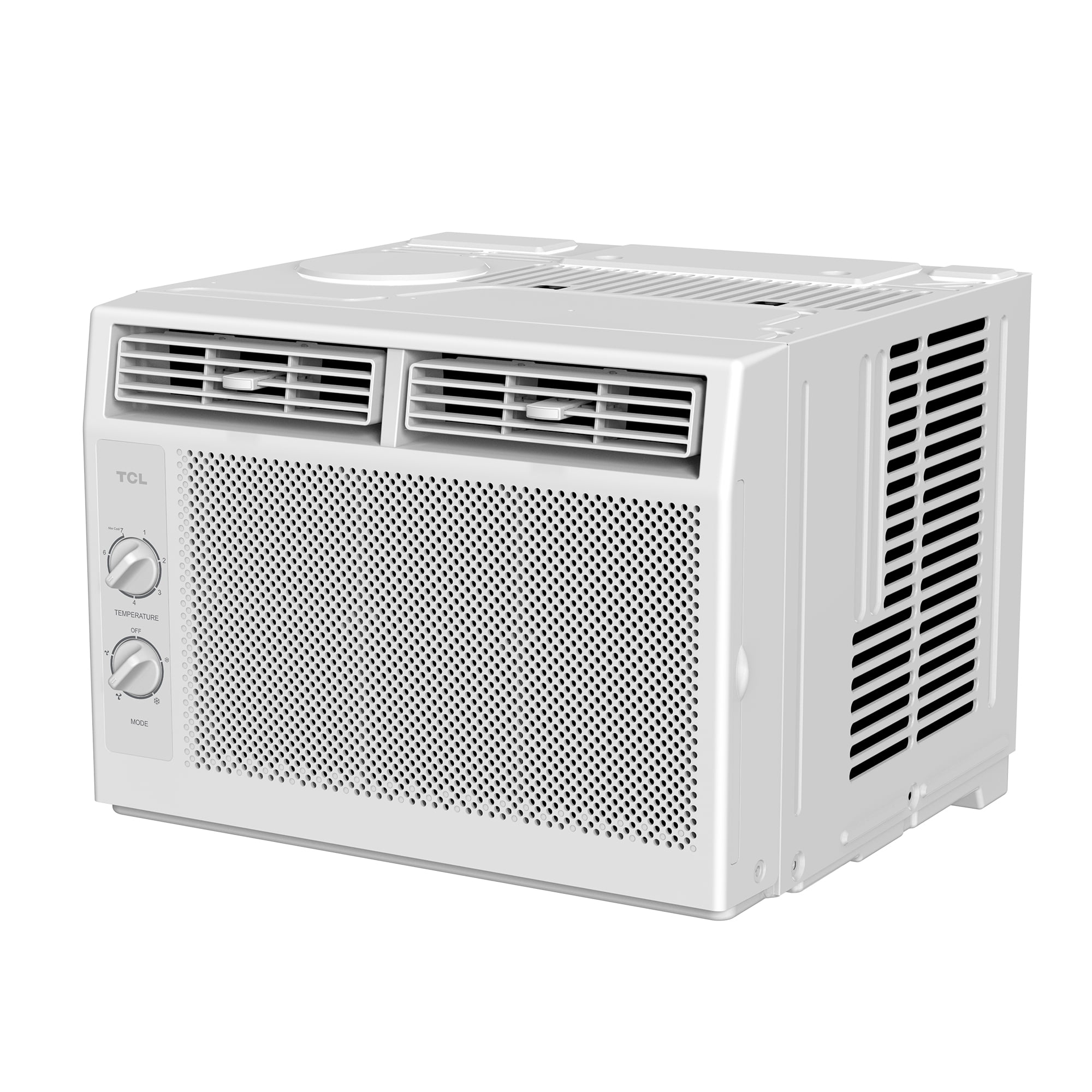 TCL 5.000 BTU Mechanical Window Air Conditioner. White. W5WM-3