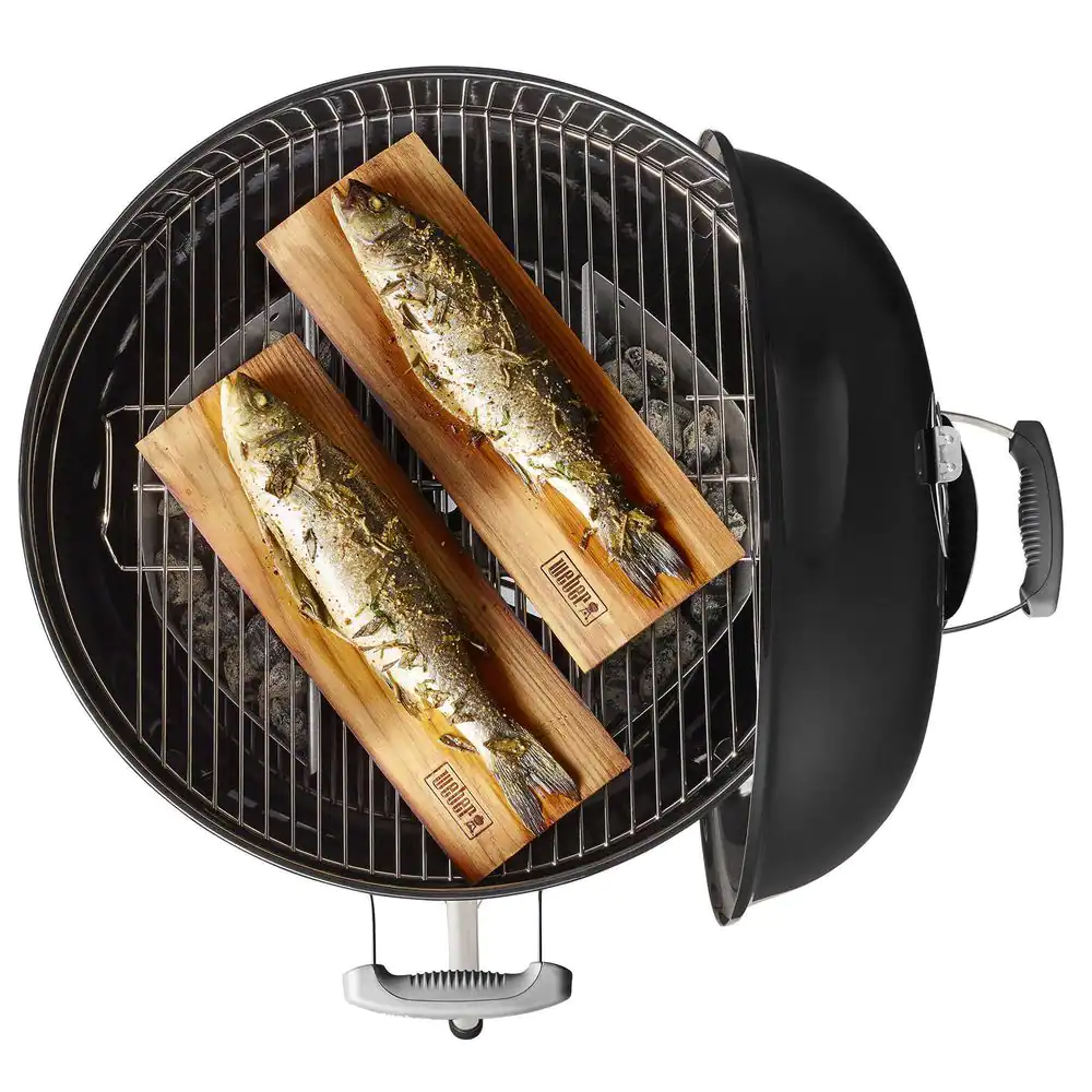 Weber 14402001 22 in. Original Kettle Premium Charcoal Grill in Copper with Built-In Thermometer