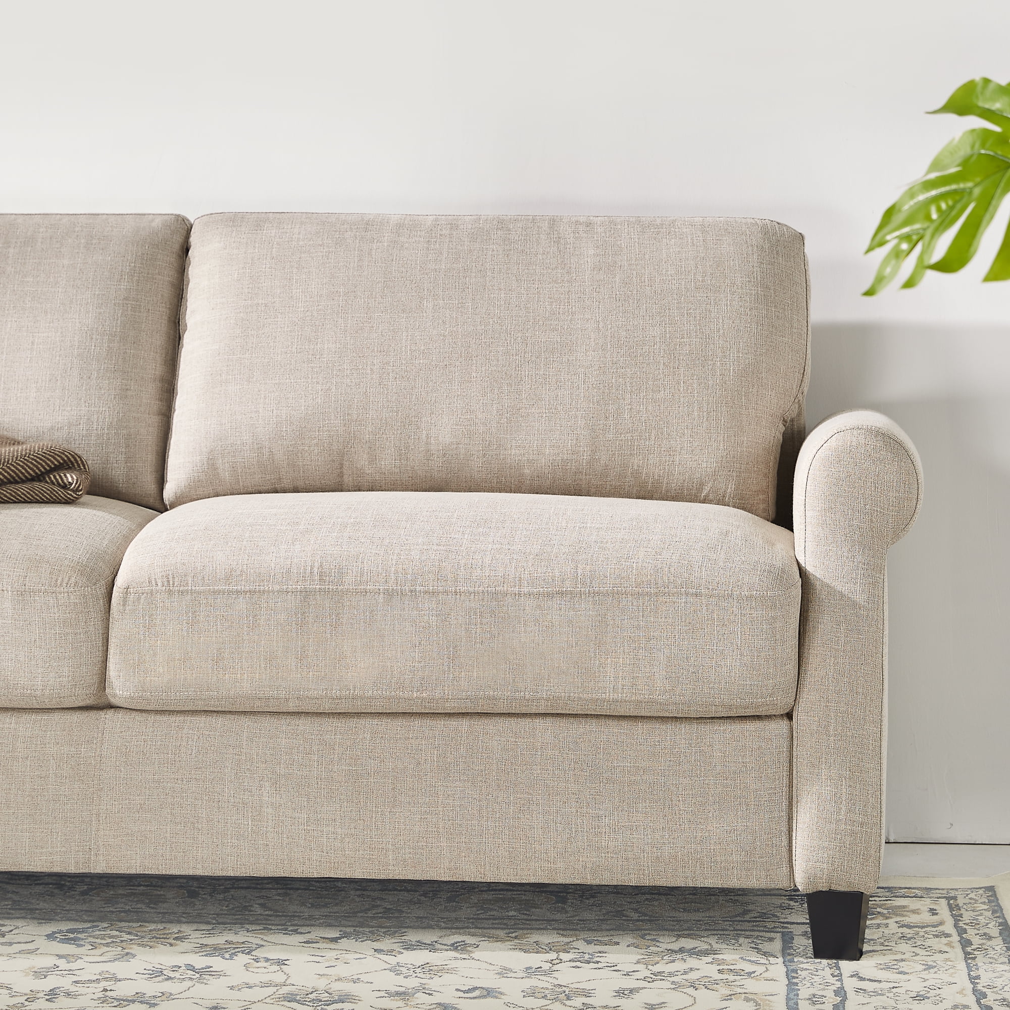 Zinus Josh Loveseat. Beige