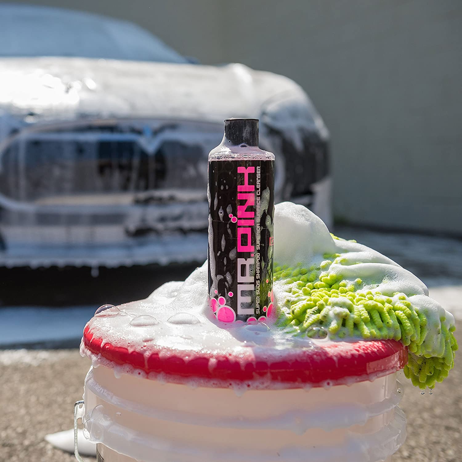 Mr. Pink Foaming Car Wash Soap.64 oz