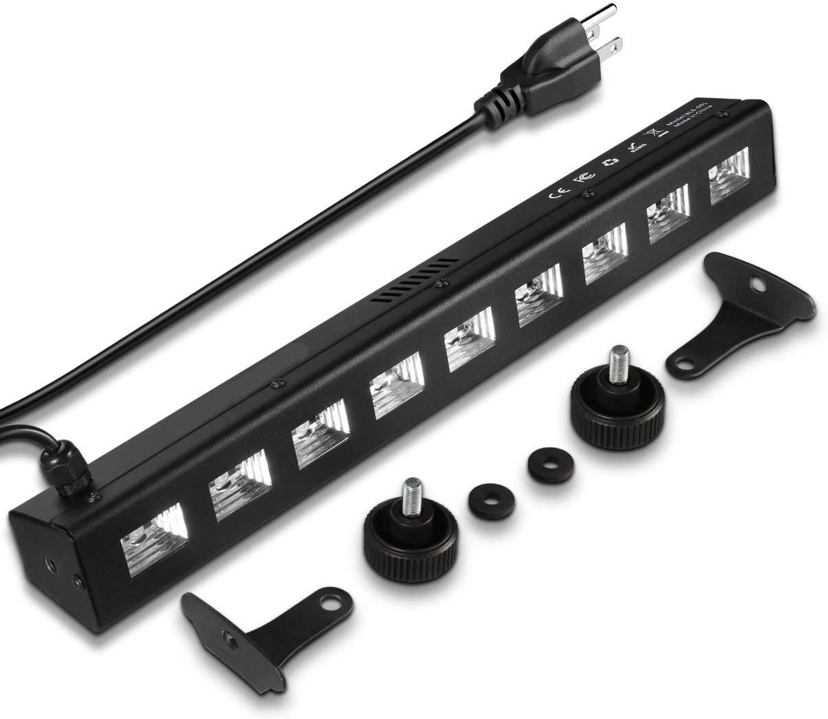 Gohyo 9 LED Black Light. 27W LED UV Bar Glow in The Dark Party