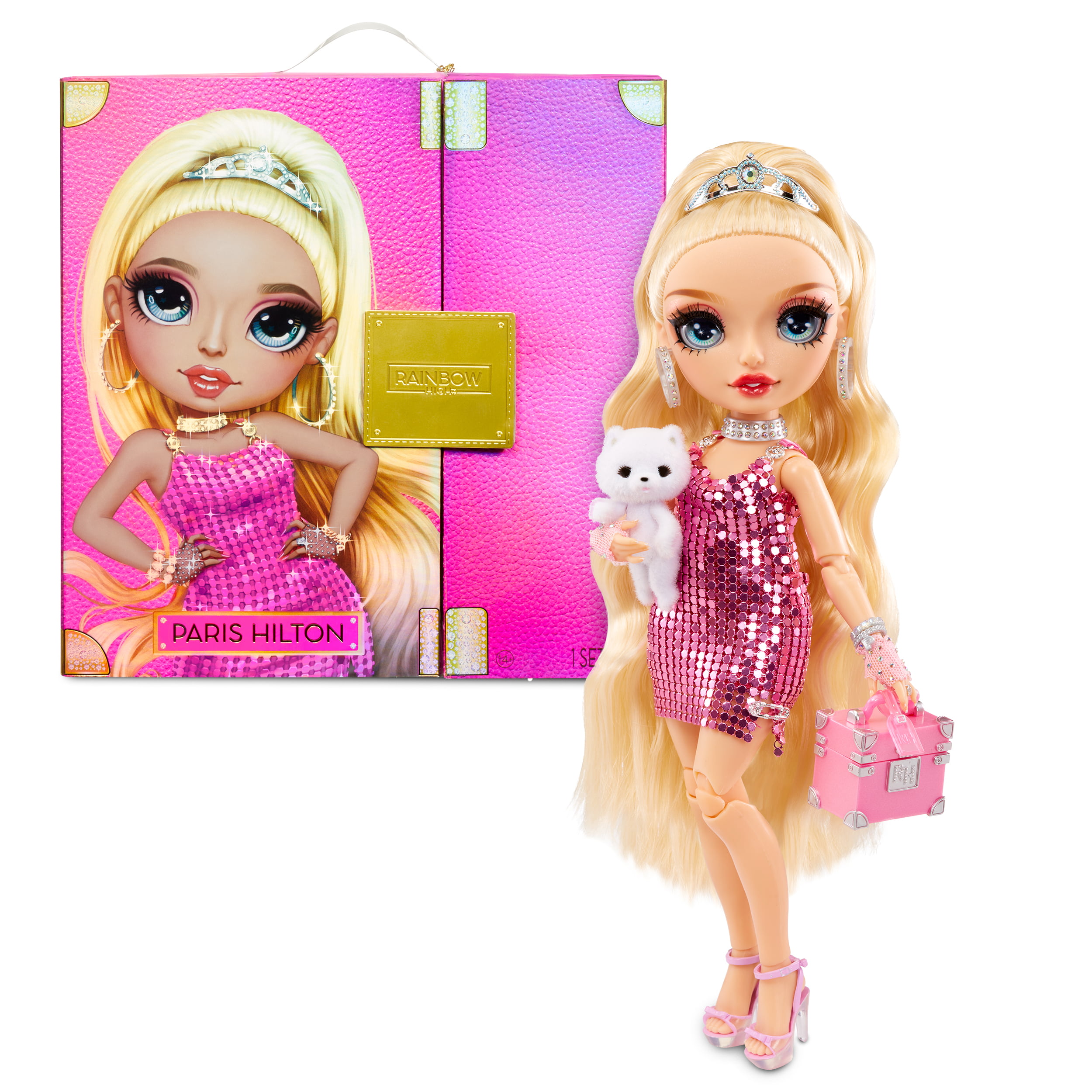 Rainbow High Premium Edition- Paris Hilton Collector Doll- 11 inch. 2022 Fashion Doll w/ Blond Hair. 2 Gorgeous Outfits to Mix & Match and Premium Doll Accessories. Great Gift and Collectors!
