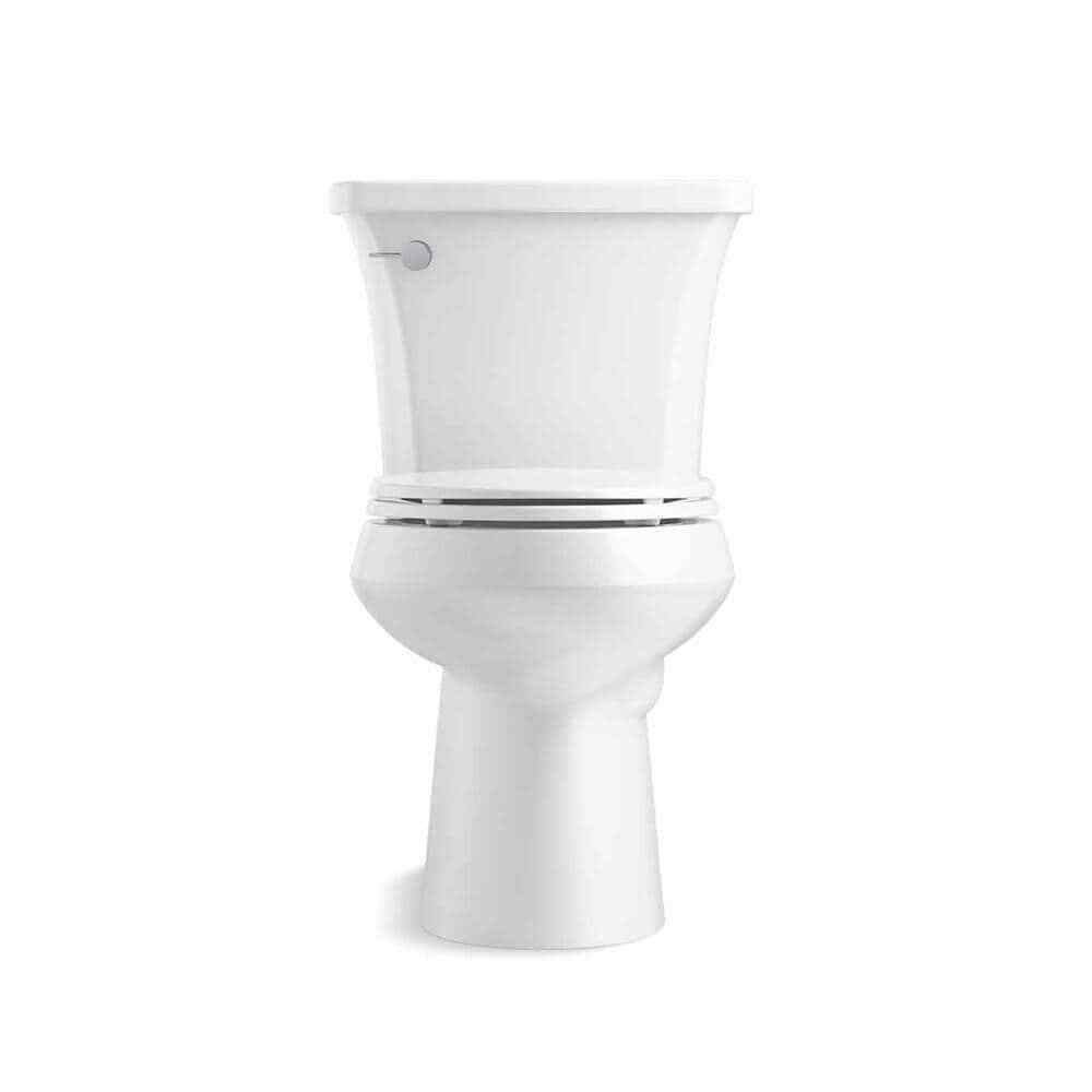 KOHLER Highline Arc The Complete Solution 2-piece 1.28 GPF Single Flush Elongated Toilet in White (Slow-Close Seat Included)