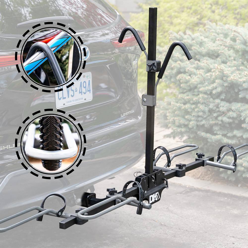 DK2 BCR590 2-Bike Hitch Bike Rack