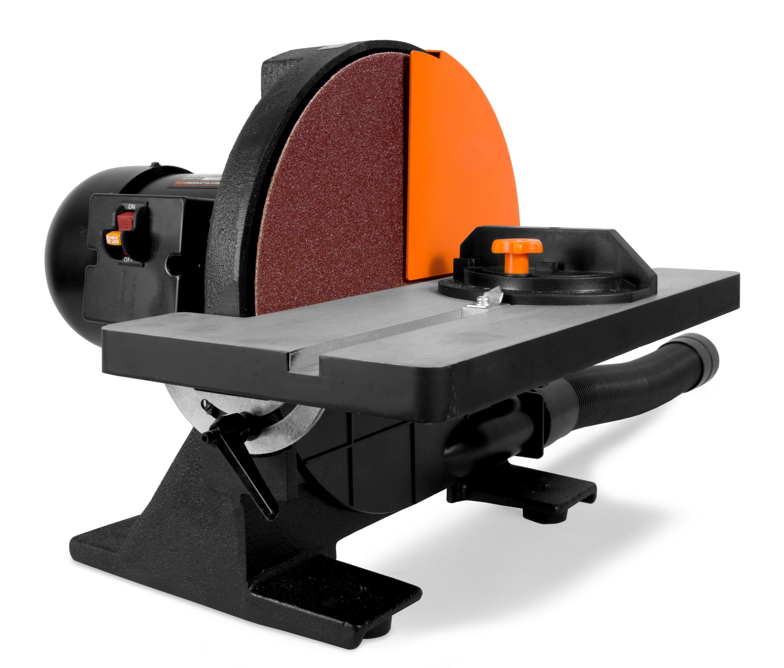 WEN Products 12-Inch Benchtop Disc Sander with Mitre Gauge and Dust Collection System