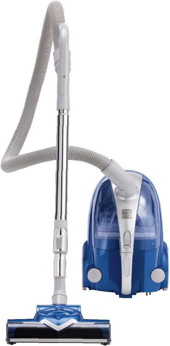 Kenmore 10701 Pet Friendly Lightweight Bagless Compact HEPA Canister Vacuum with Pet Turbine Brush. Variable Mode. Telescoping Wand. Retractable Cord. Ultra Plush Nozzle and 3 Cleaning Tools-Blue