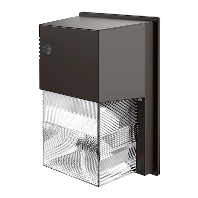 Lithonia Lighting  2100-Lumen 18-Watt Bronze Hardwired LED Outdoor Wall Pack Light