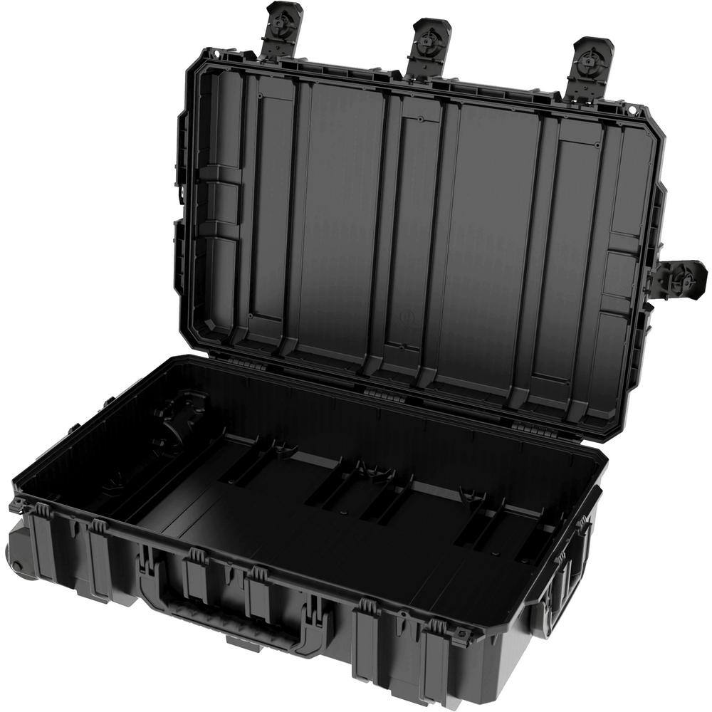 Seahorse 1231.BK 31.86 in. x 21.1 in. x 9.1 in. Large Rolling Watertight Tool Case