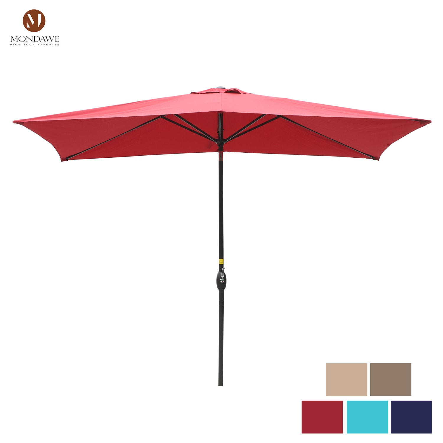 Mondawe 10-ft Market Patio Umbrella