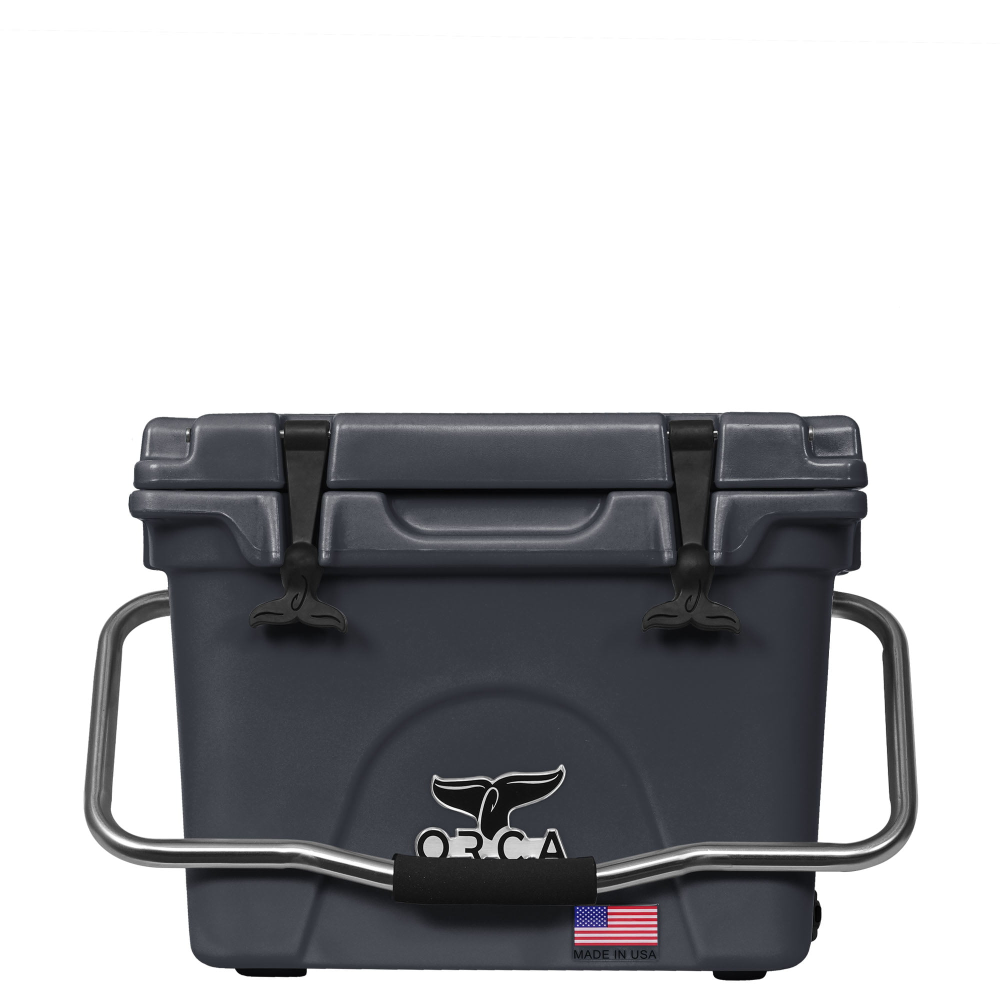 ORCA 20 Quart Hard Side Cooler. Charcoal Gray